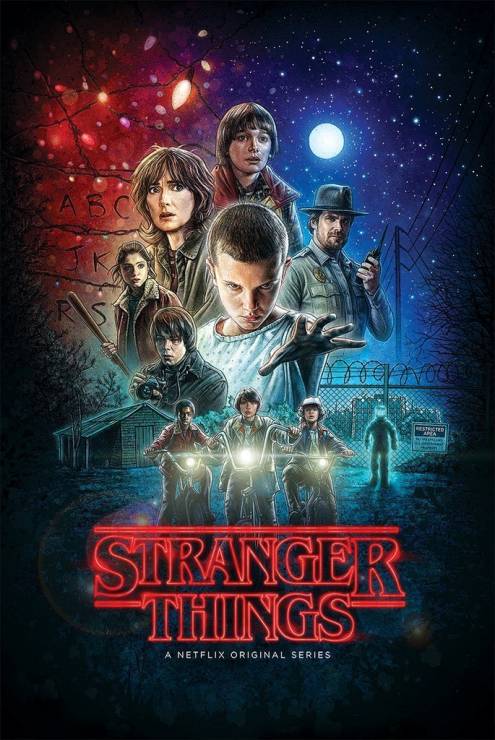 Plakat Stranger Things, Netflix 