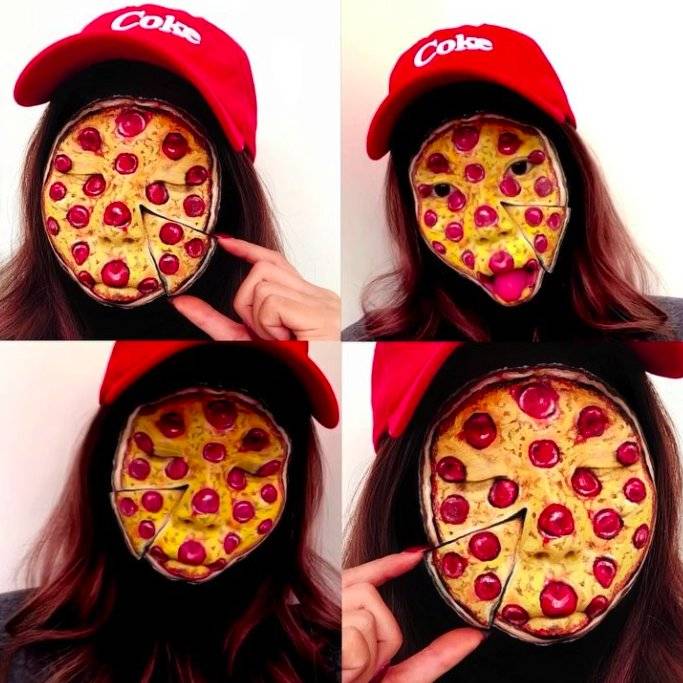 Food make up - pizza