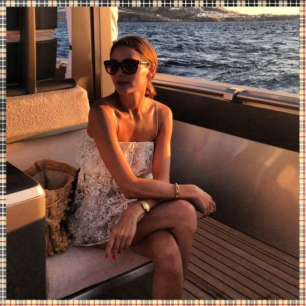 Olivia Palermo w Grecji - prywatne zdjęcia z wakacji