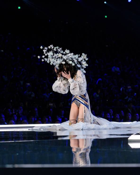 Ming Xi upadła podczas pokazu Victoria's Secret 2017
