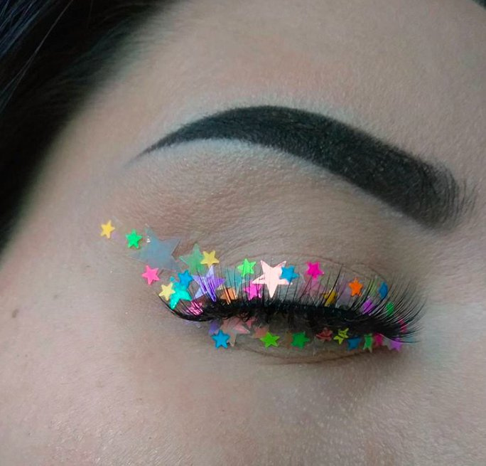 Star eyeliner -
