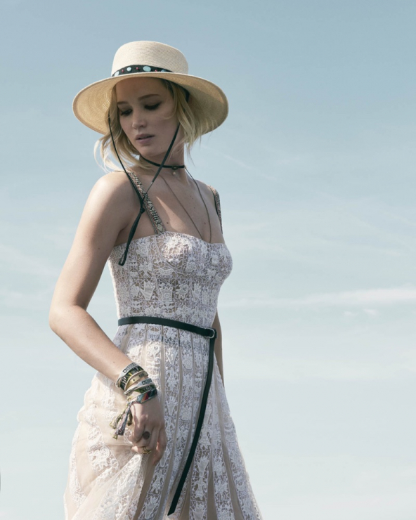 Jennifer Lawrence w nowej kampanii Dior Cruise 2018
