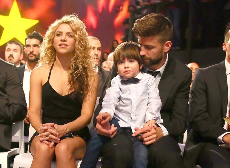 Shakira, Gerard Piqué  i Milan, 2015 rok
