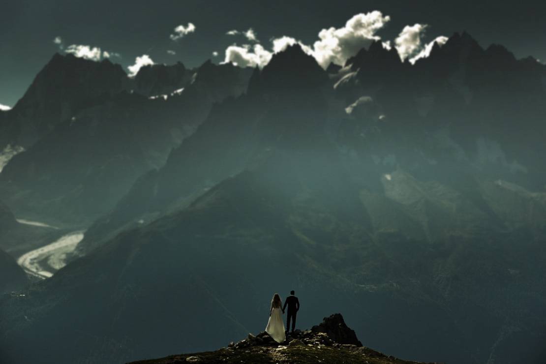 Zdjęcia ślubne w wysokich górach