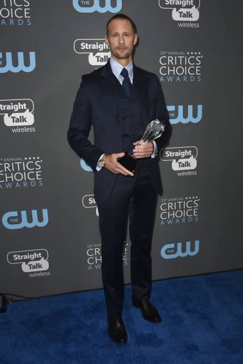 Critics’ Choice Awards 2018: Alexander Skarsgård