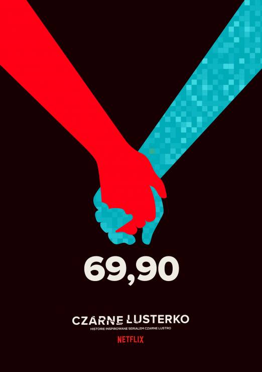 "Czarne lusterko": plakat do filmu "69,90"