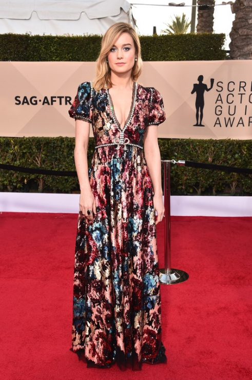 SAG Awards 2018: Brie Larson w sukni Gucci