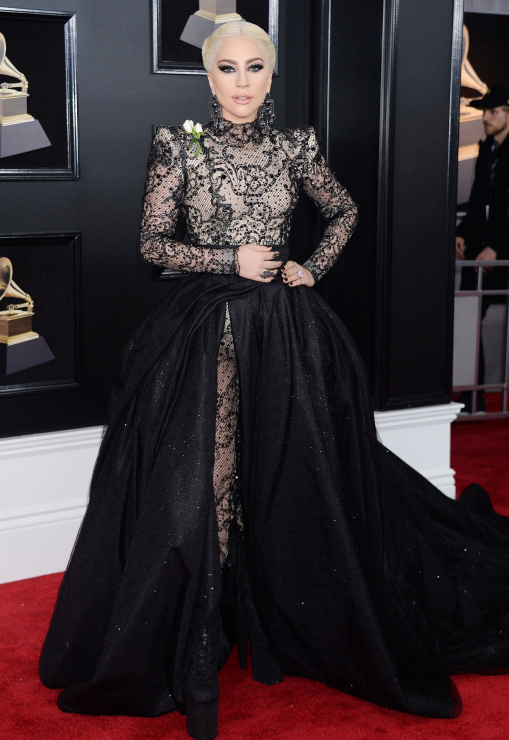 Grammy Awards 2018: Lady Gaga w sukni Armani Prive