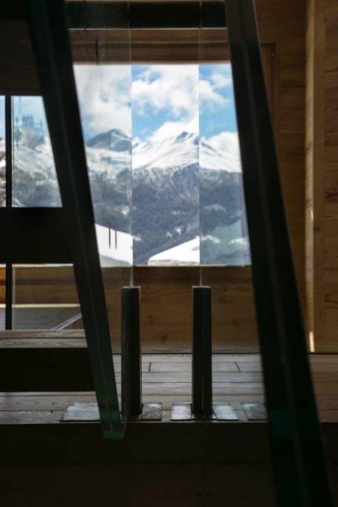 Przytulny dom z widokiem na Alpy