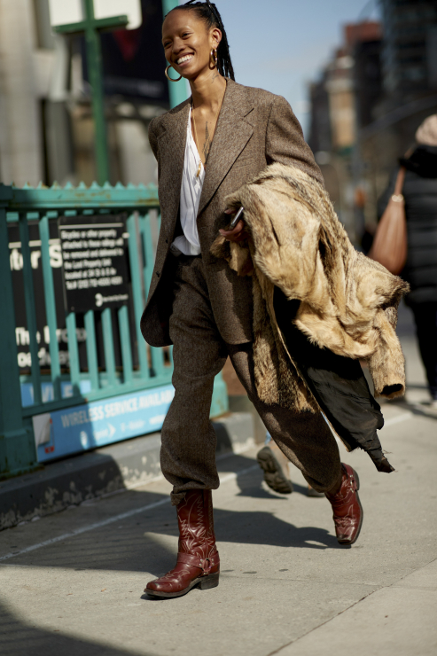 Street style New York Fashion Week AW18