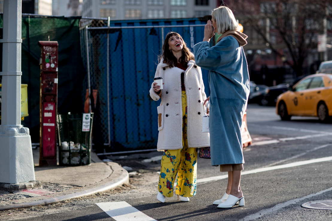 Street style New York Fashion Week AW18