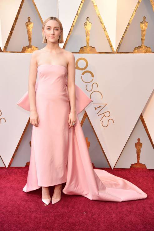 Oscary 2018: Saoirse Ronan w sukni Calvin Klein