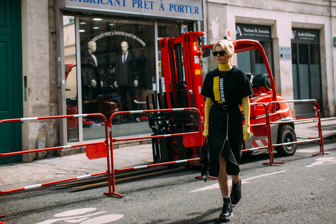 Street style w Paryżu
