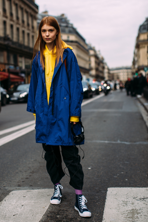 Street style w Paryżu