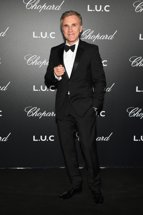 Cannes 2018: Christoph Waltz na gali Chopard Gentleman's Evening