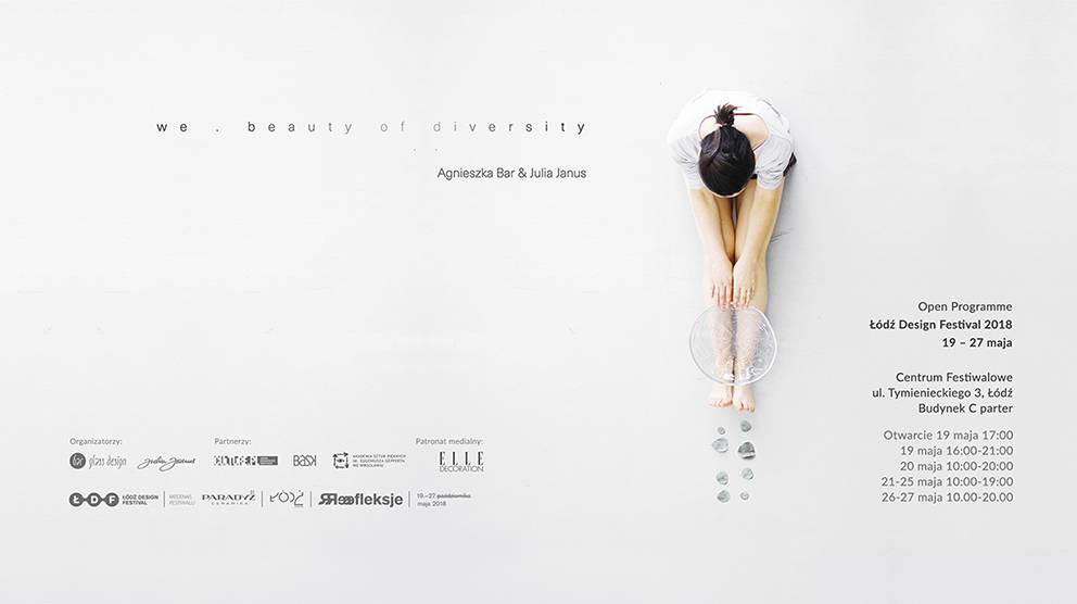 „we. beauty of diversity” - Wspólny projekt Agnieszki Bar i Juliji Janulaitytė.