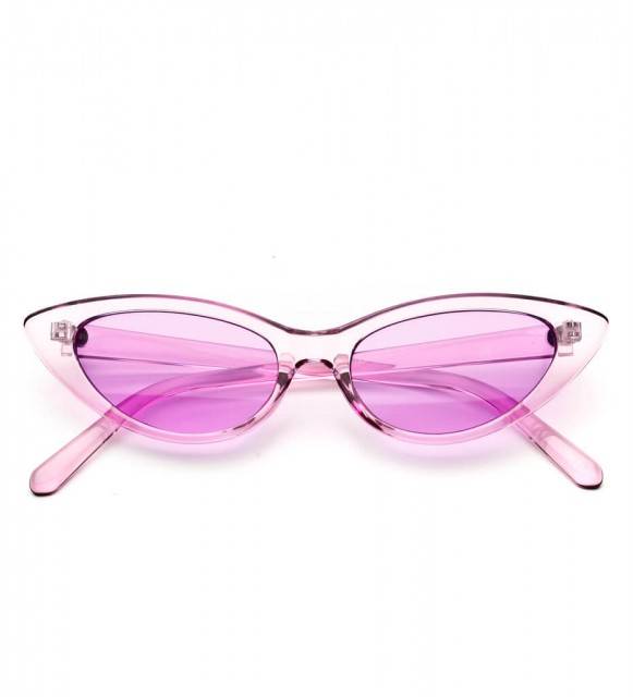 Fioletowe półprzezroczyste okulary Brylove