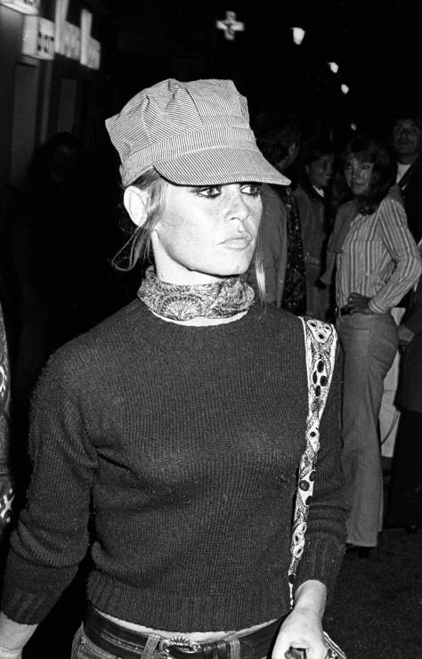 Brigitte Bardot  w St. Tropez, 1968.
