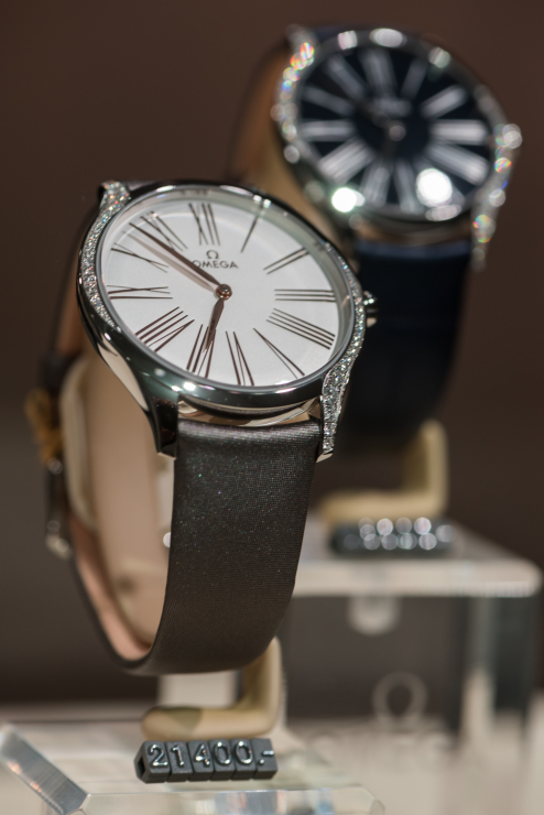 Tresor - kolekcja zegarków Omega wysadzana diamentami