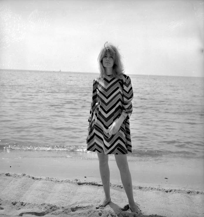 Vanessa Redgrave w Cannes, 1967.