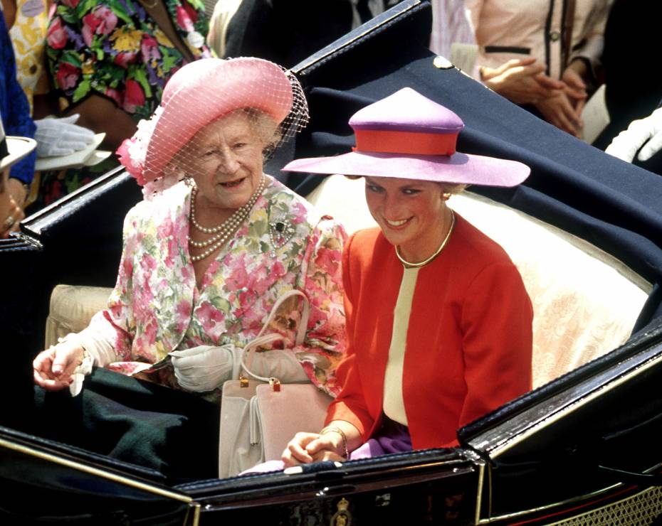 Księżna Diana w Ascot, 1990