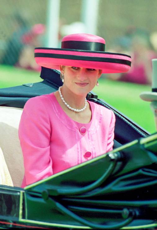 Księżna Diana w Ascot, 1992