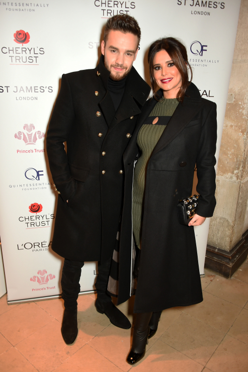 Liam Payne i Cheryl Cole na Fayre of St James's,  29.11.2016.
