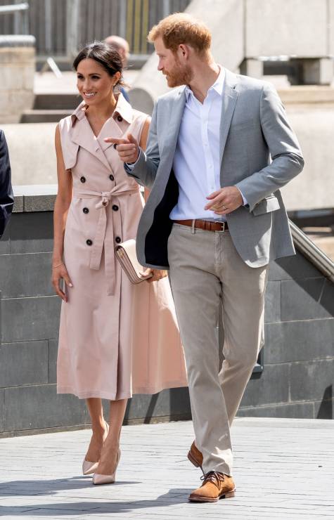 Księżna Meghan i książę Harry na wystawie o Nelsonie Mandeli w londyńskim Southbank Centre, 17.07.2018.