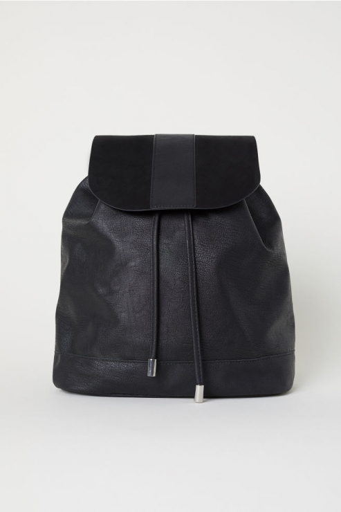 Czarny plecak damski H&M