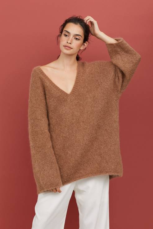Sweter H&M z domieszką wełny, 229 zł