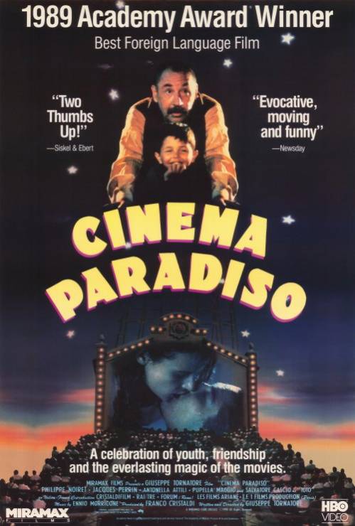 Cinema Paradiso, reż. Giuseppe Tornatore, 1988