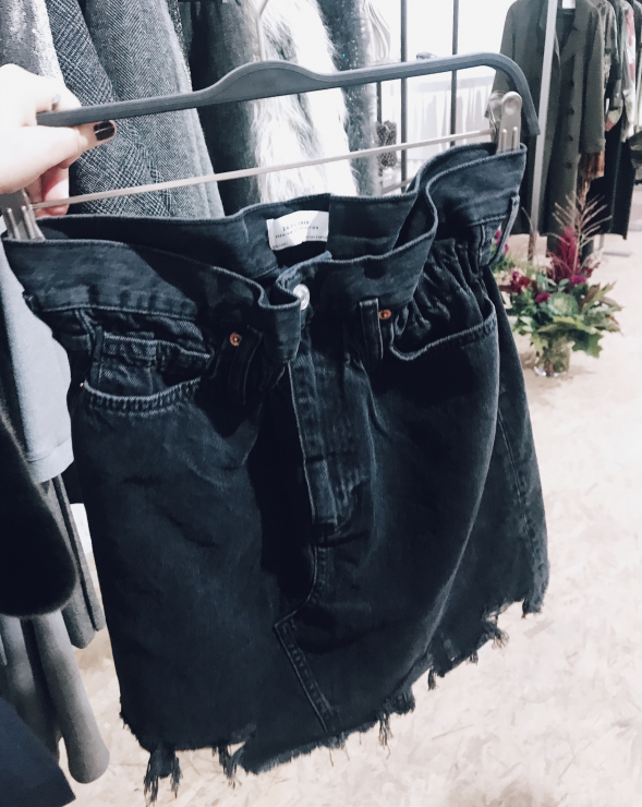 Jeansowa spódnica Zara