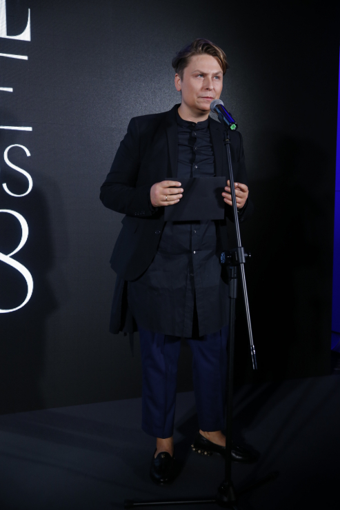 Dawid Tomiszewski na ELLE Style Awards 2018.