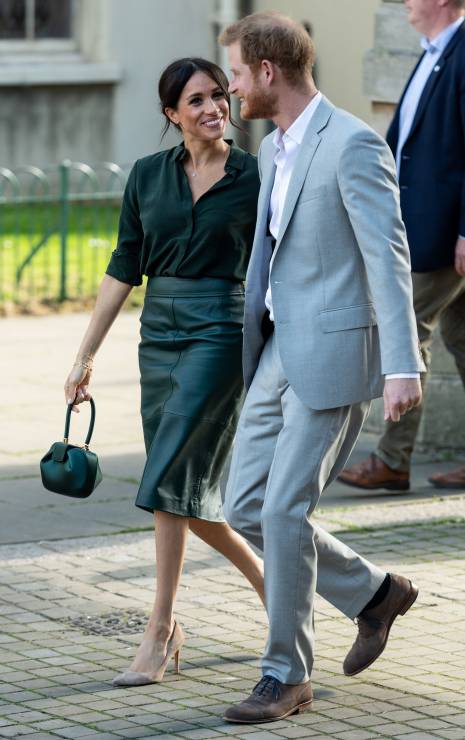 Meghan Markle i książę Harry zwiedza Sussex, 3.10.2018.