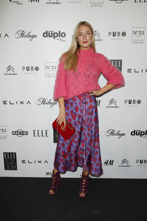 Natalia Klimas na ELLE Style Awards 2018.