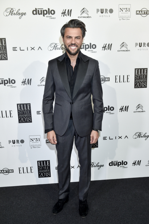 Olivier Janiak na ELLE Style Awards 2018