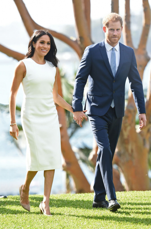 Meghan Markle i Książe Harry w Australii