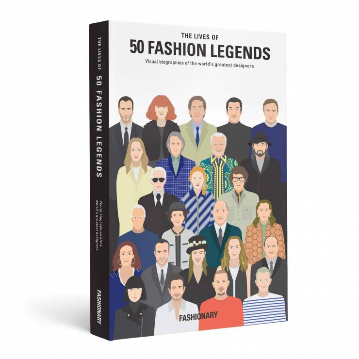 Książka "The Lives of 50 Fashion Legends"