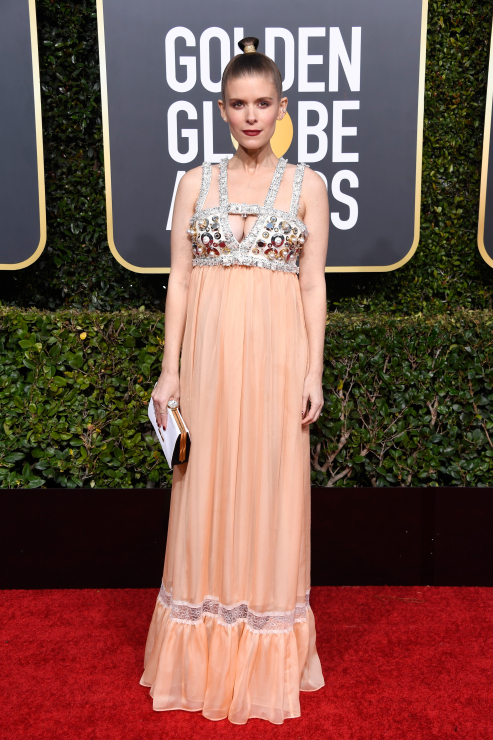 Złote Globy 2019: Kate Mara w sukni Miu Miu
