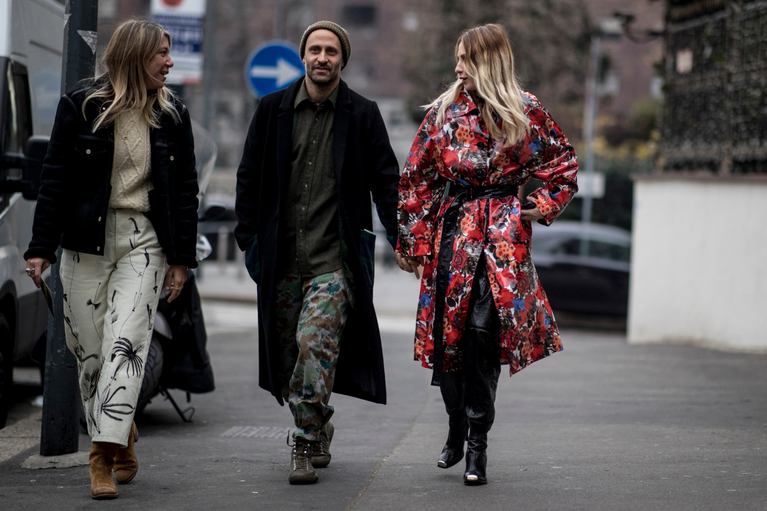 Street style Milan Fashion Week Men's
