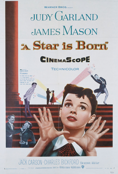 Plakat do filmu "Narodziny gwiazdy"