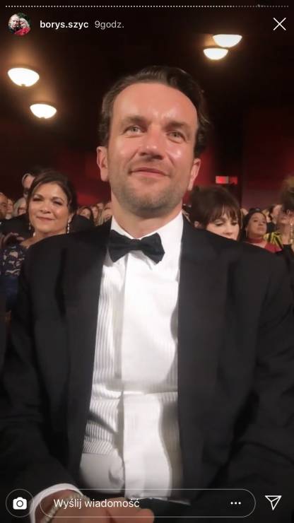 Borys Szyc na Oscarach 2019