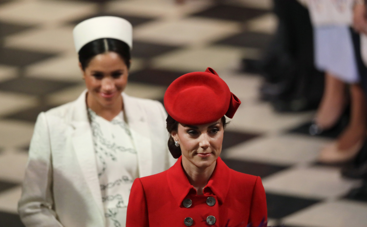 Kate Middleton i Meghan Markle na obchodach Wspólnoty Narodów ( Commonwealth Day 2019)