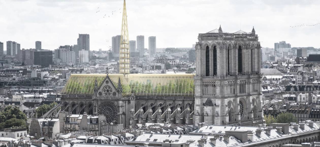 Notre Dame ze szklanym dachem, projekt:  Studio NAB
