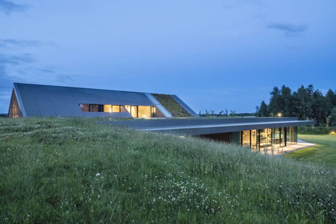 Dom na Warmii, Green Line, projekt: Przemek Olczyk / Mobius Architekci