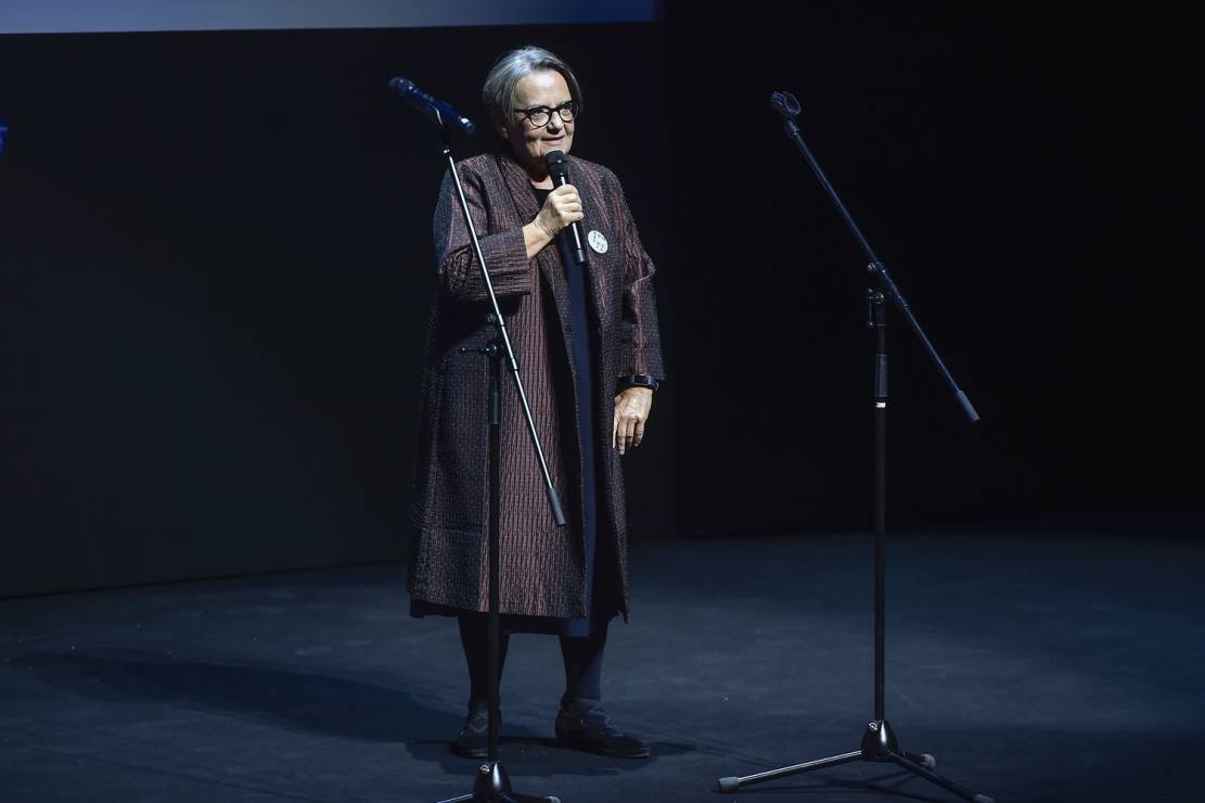 Agnieszka Holland na Festiwalu Filmowym w Gdyni 2019.