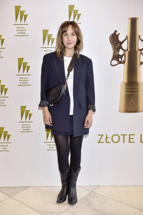 Ilona Ostrowska na Festiwalu Filmowym w Gdyni 2019.