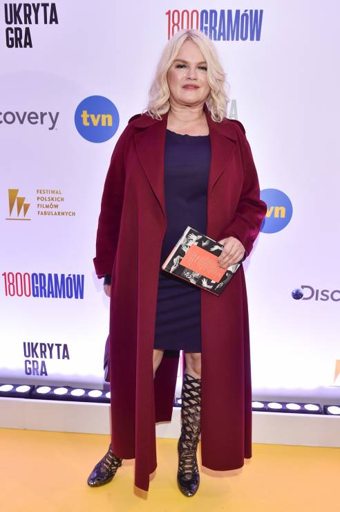 Katarzyna Figura na Festiwalu Filmowym w Gdyni 2019.