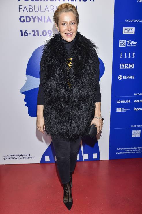 Katarzyna Warnke na Festiwalu Filmowym w Gdyni 2019.