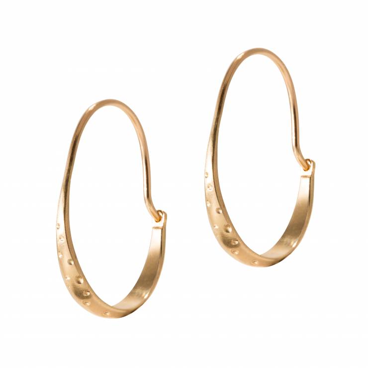 Biżuteria ROSA, Bellflower Earrings, złoto próby 585, 1300zł